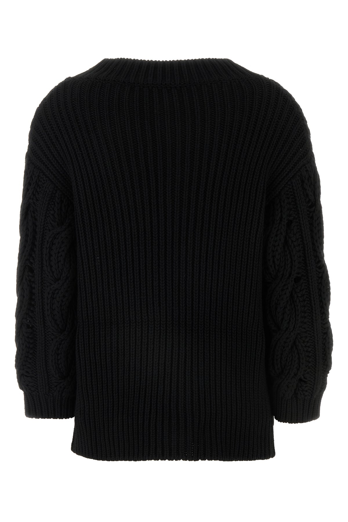 Black wool sweater - 2
