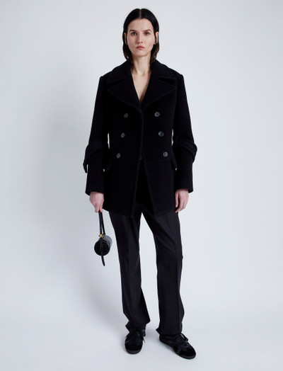 Proenza Schouler Rowen Coat in Eco Double Face Wool outlook