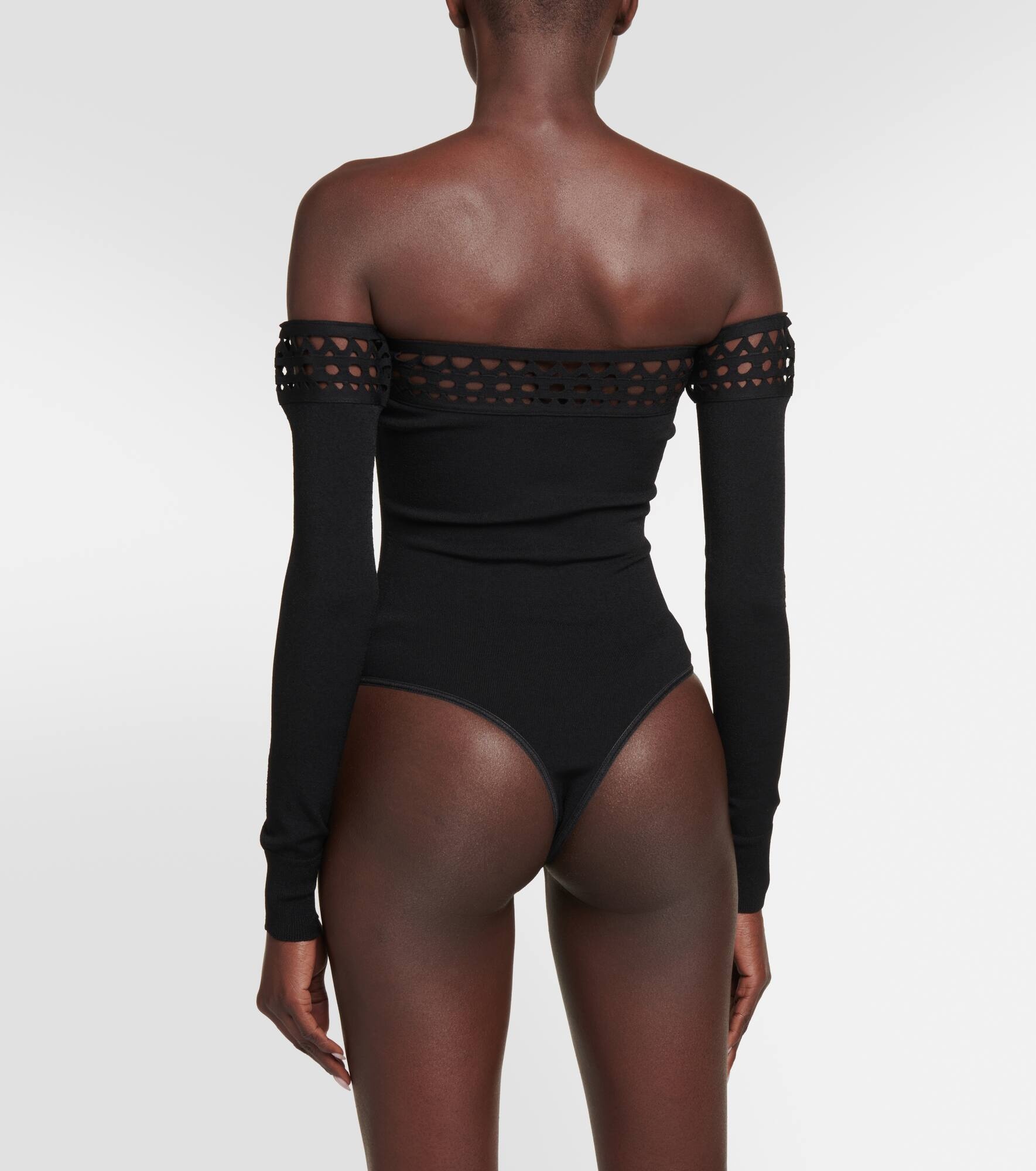 Vienne off-shoulder bodysuit - 4