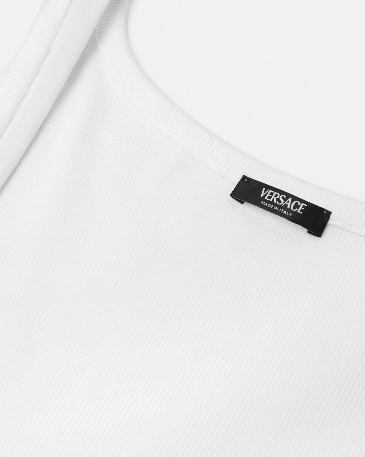 90s Vintage Logo Ribbed Tank Top - 4