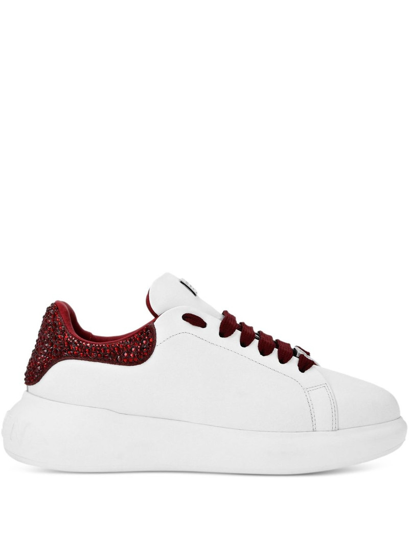 rhinestone-embellished sneakers 1