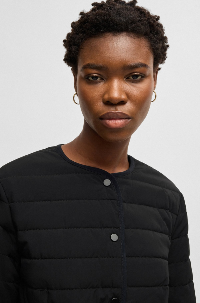 WATER-REPELLENT PADDED JACKET WITH DRAWCORD WAIST 5