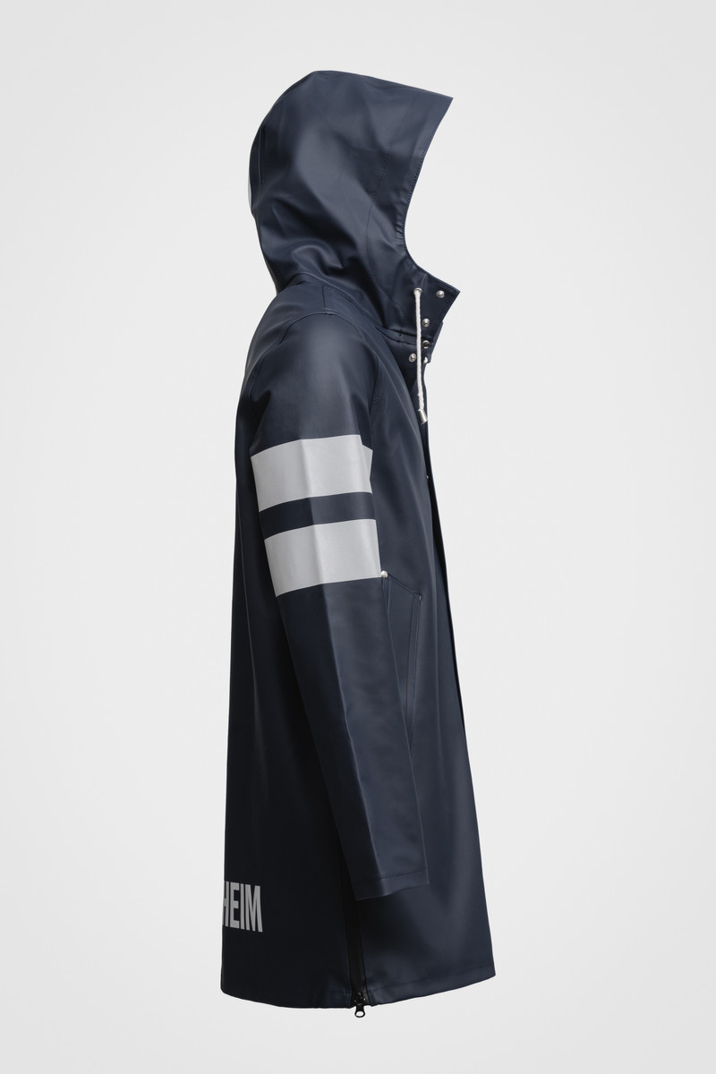 Stockholm Bike Raincoat Navy 5