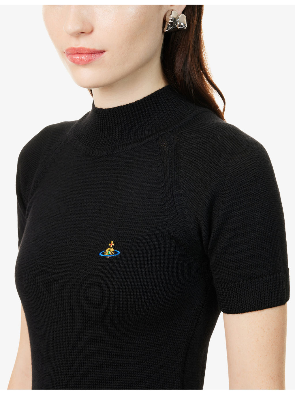 Bea high-neck wool top - 5