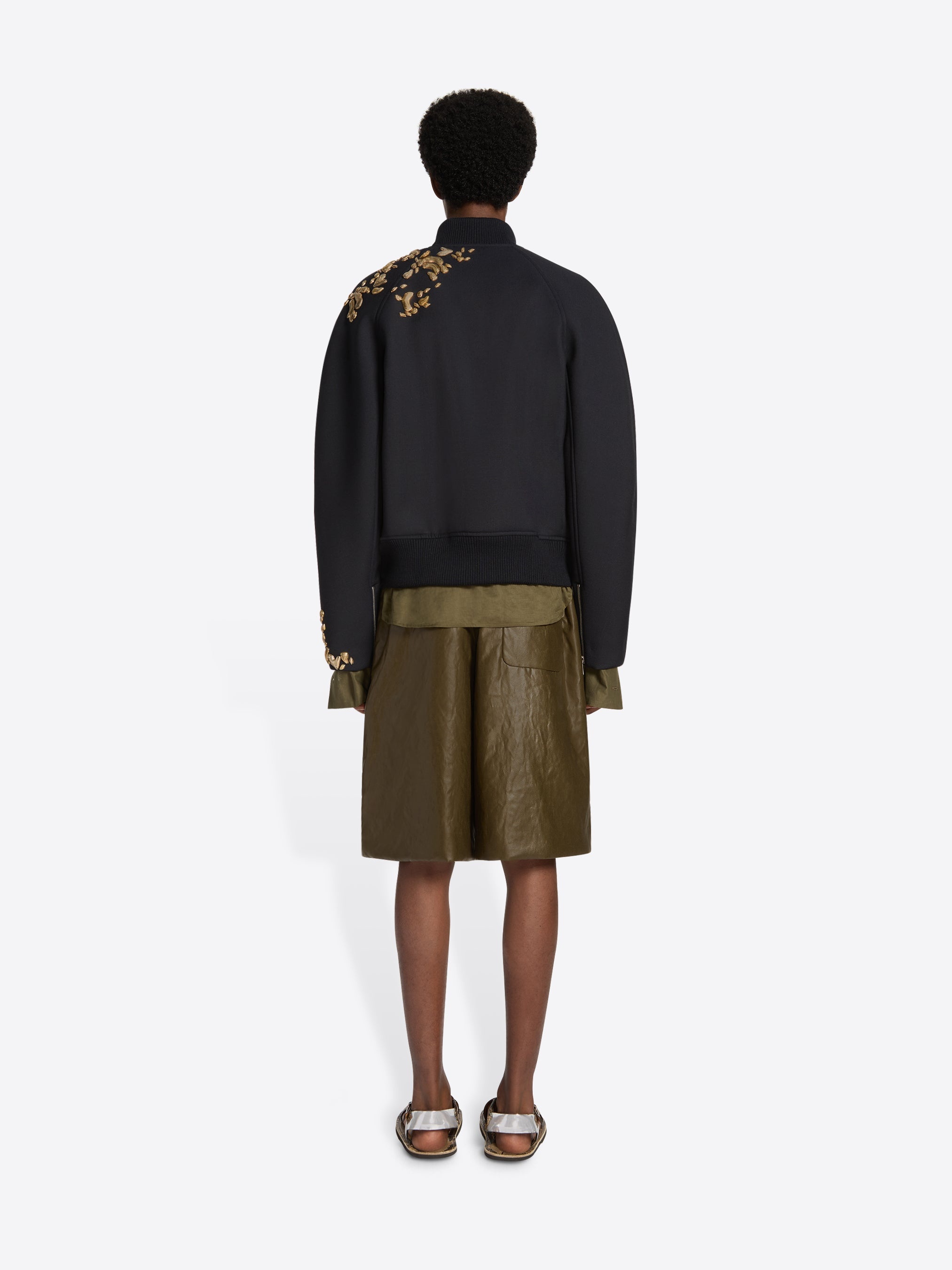 PADDED BERMUDA SHORTS - 4