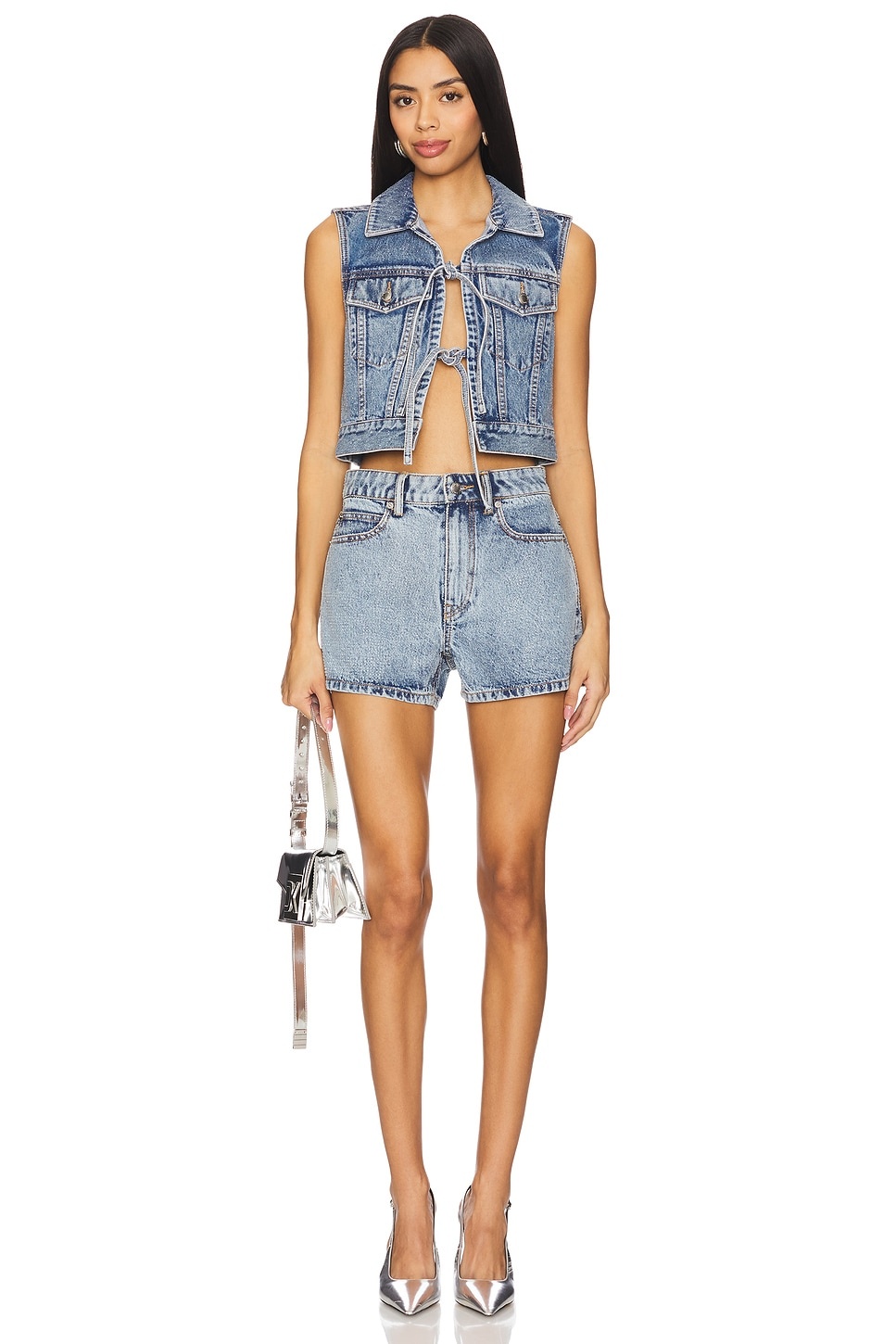 Tied Front Vest Top - 4