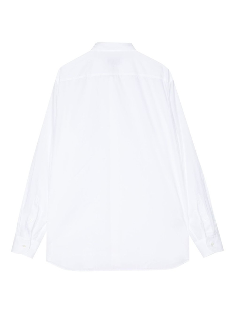 LARDINI drop-shoulder long-sleeve shirt outlook