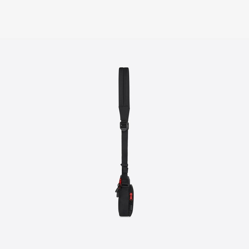 BALENCIAGA Men's Space Phone Holder in Black outlook