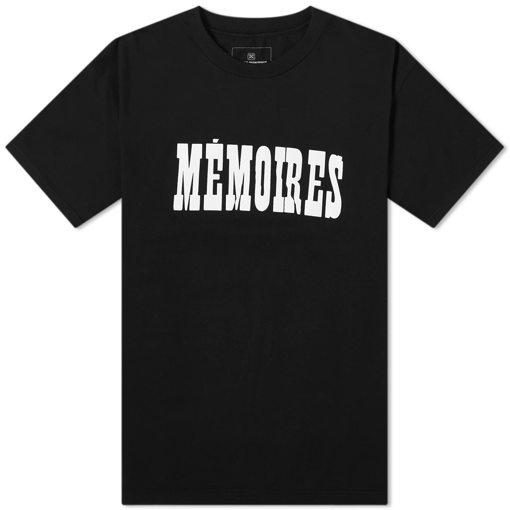 Uniform Experiment Memoires Tee - 1