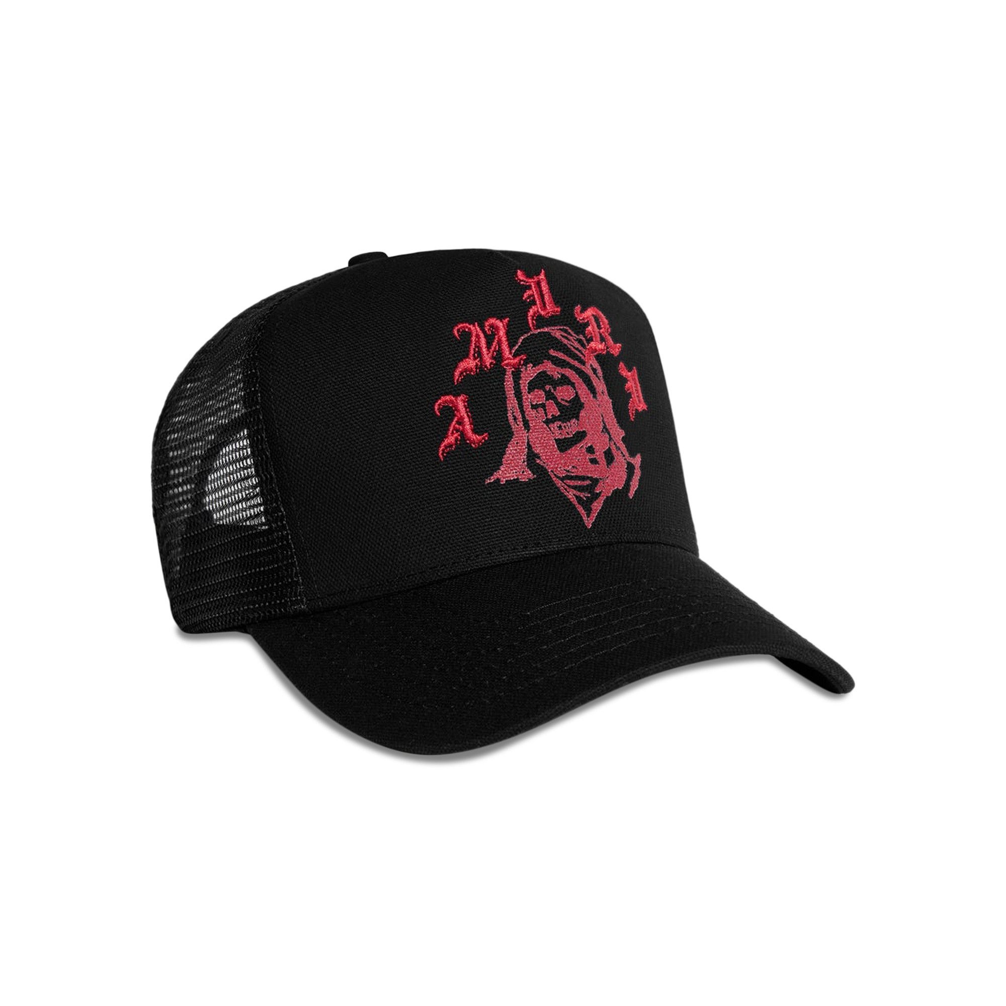 Amiri Reaper Trucker Hat 'Black/White' - 3