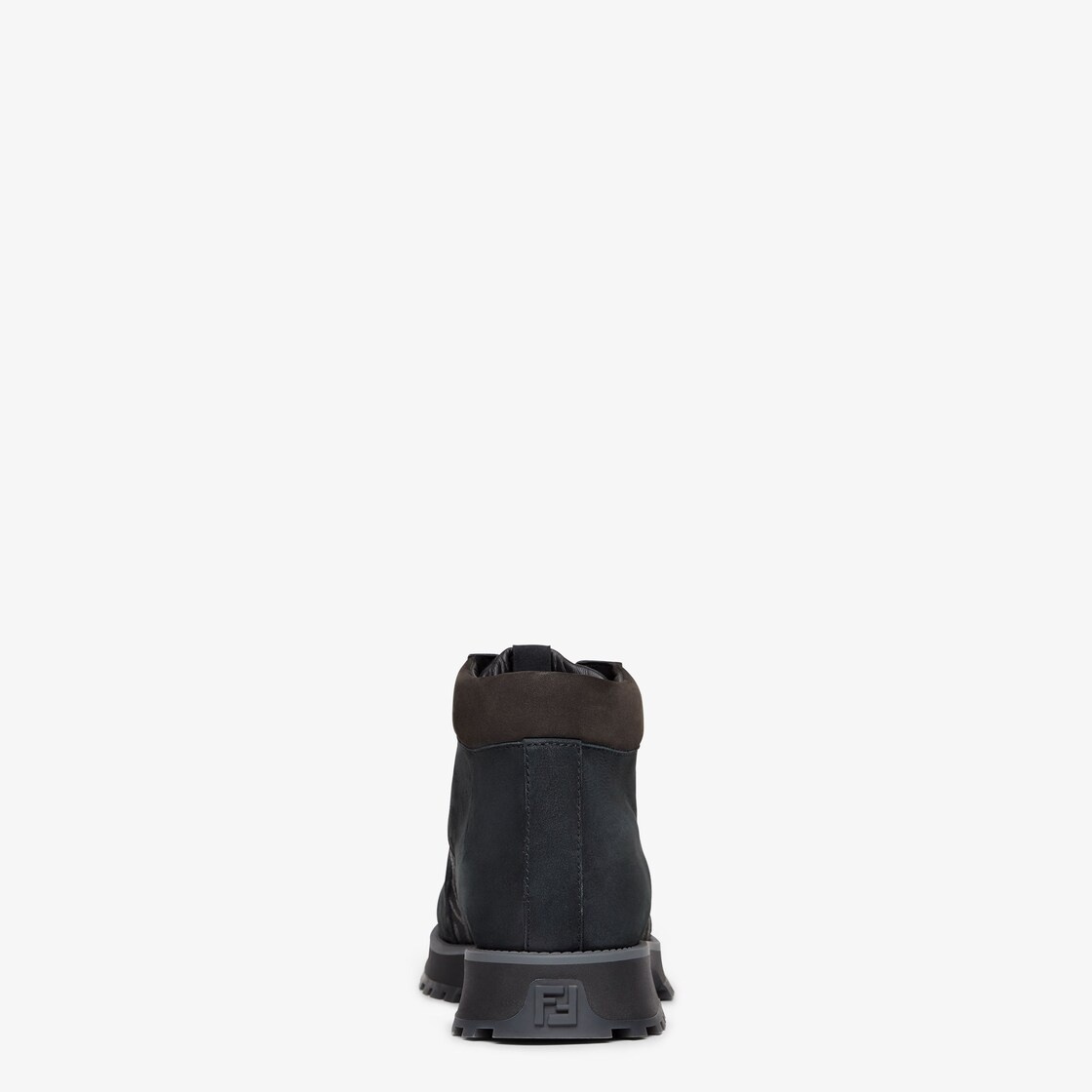 Dark gray nubuck leather boots - 3