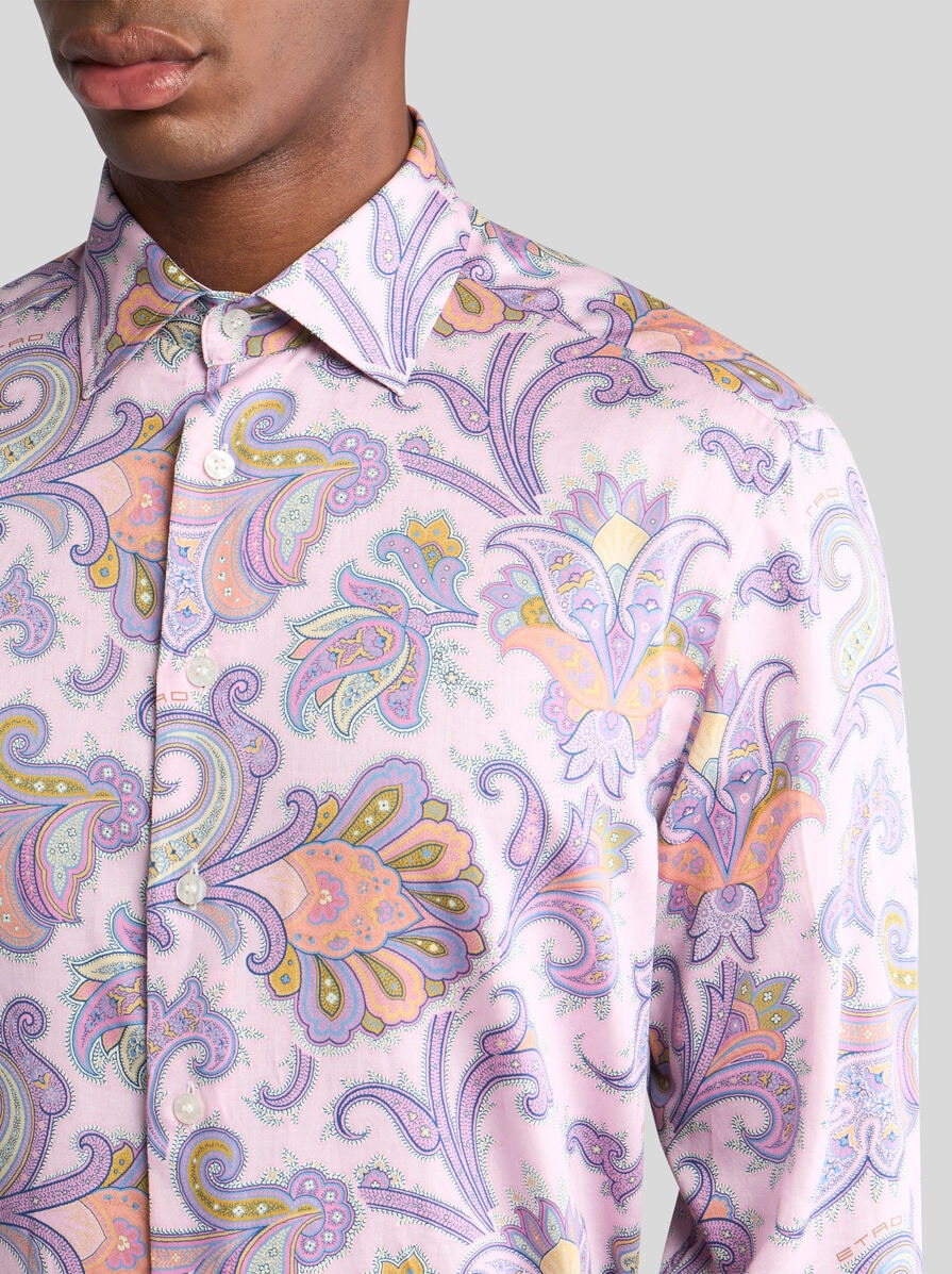 MAXI FLOWER PAISLEY SHIRT - 3
