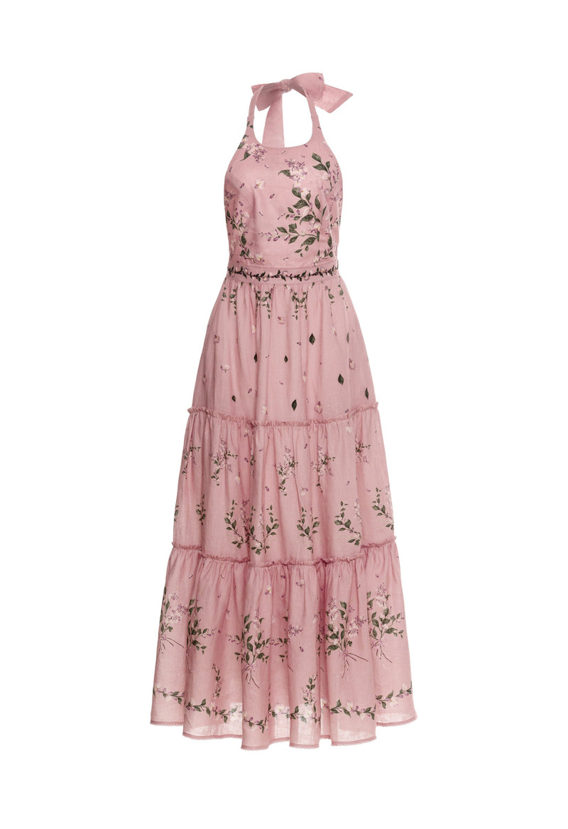 Consuelo Wisteria Midi Dress 1