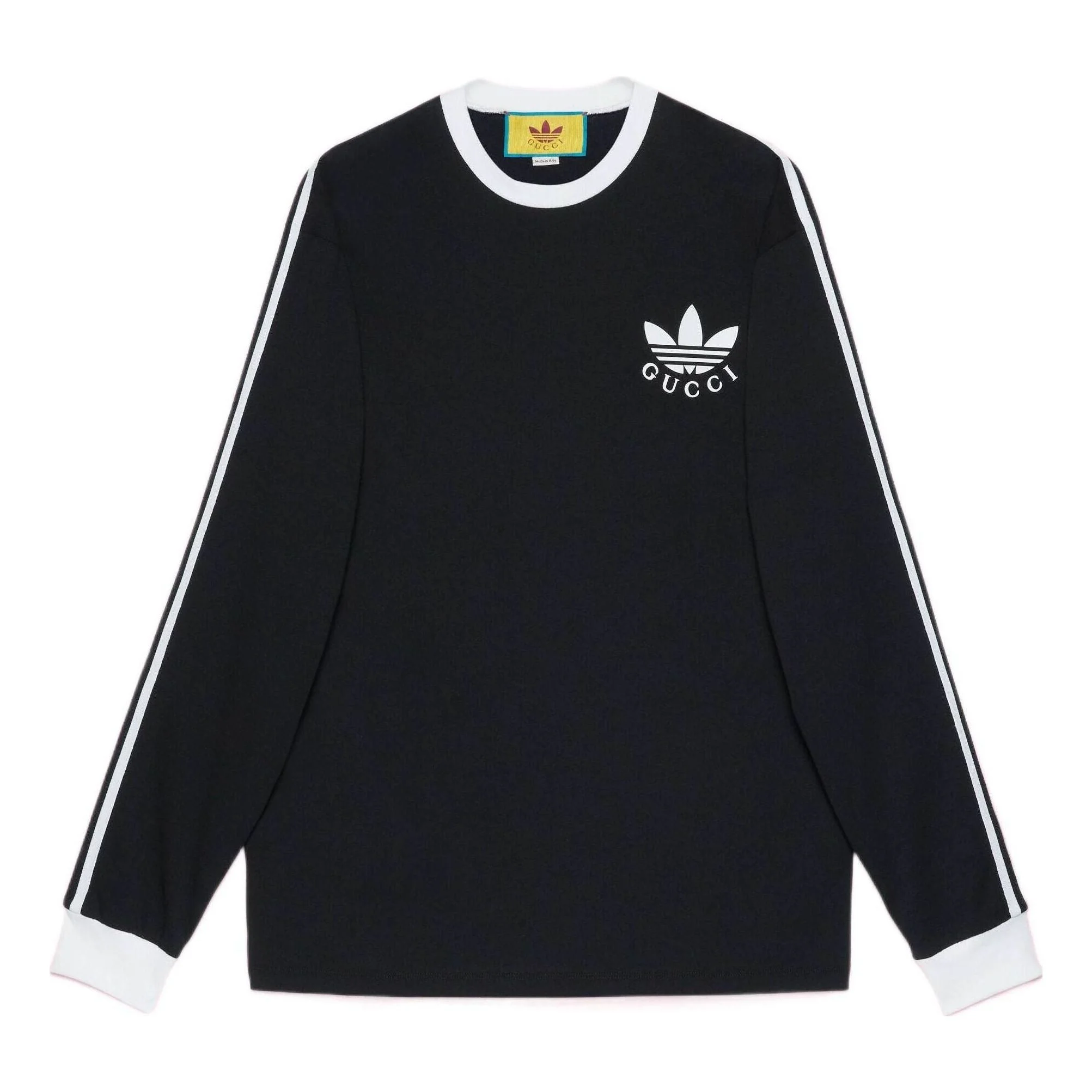 Adidas X Gucci long sleeve T-shirt 'Black' 722944-XJE1H-1152 - 1