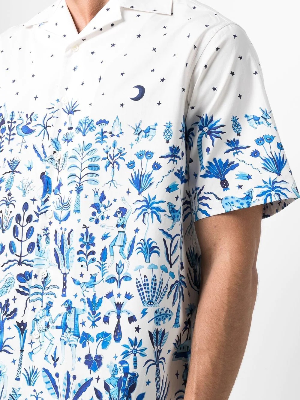 graphic-print short-sleeve shirt - 5