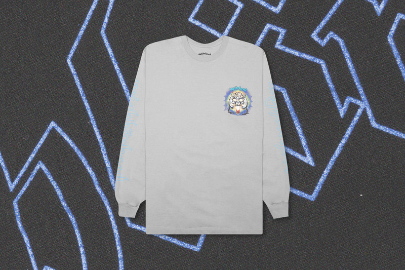 NEIGHBORHOOD X MOTOR HEAD 1 L/S C-TEE - GREY 7