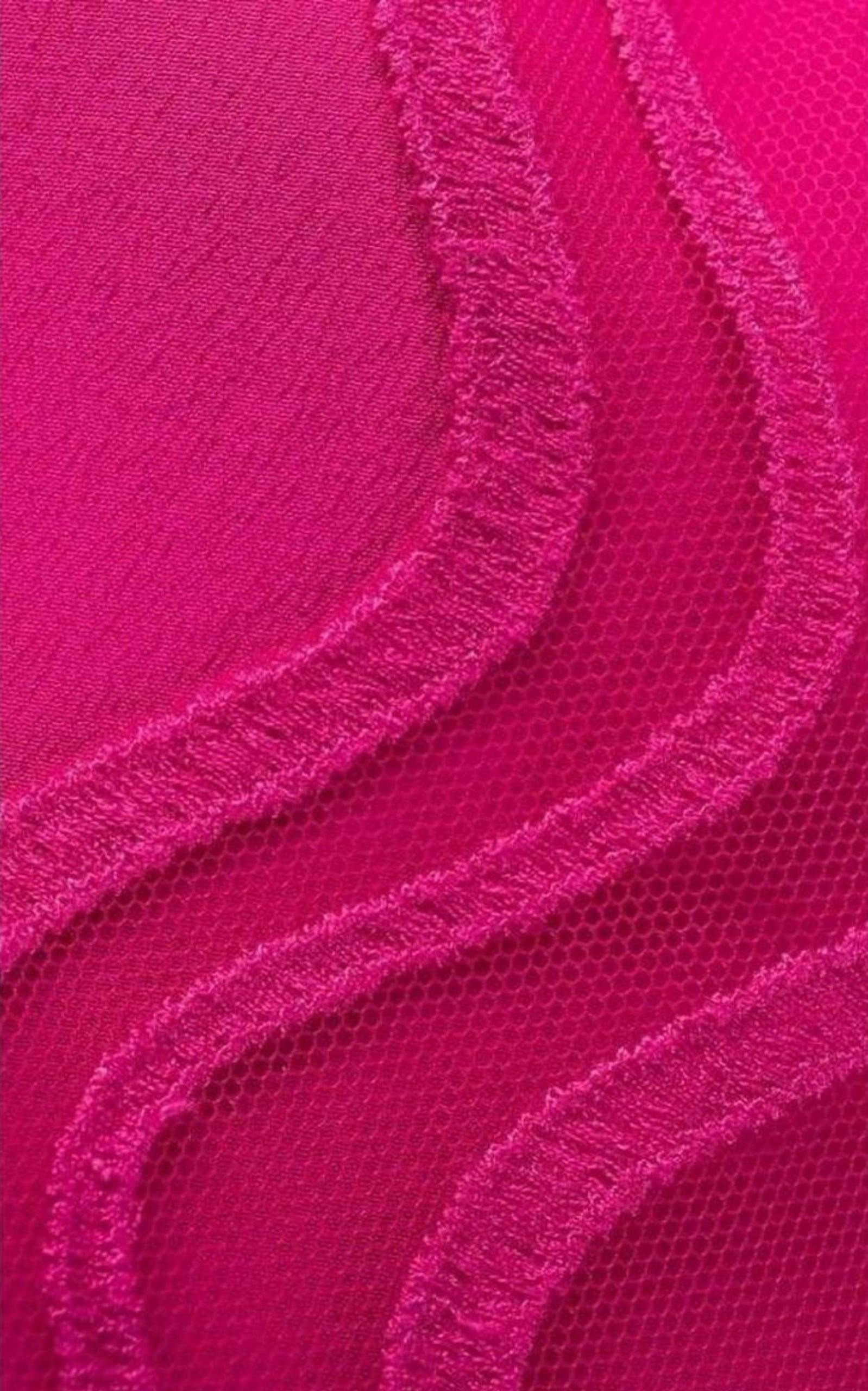 Orla Silk Dress in Pink - 6
