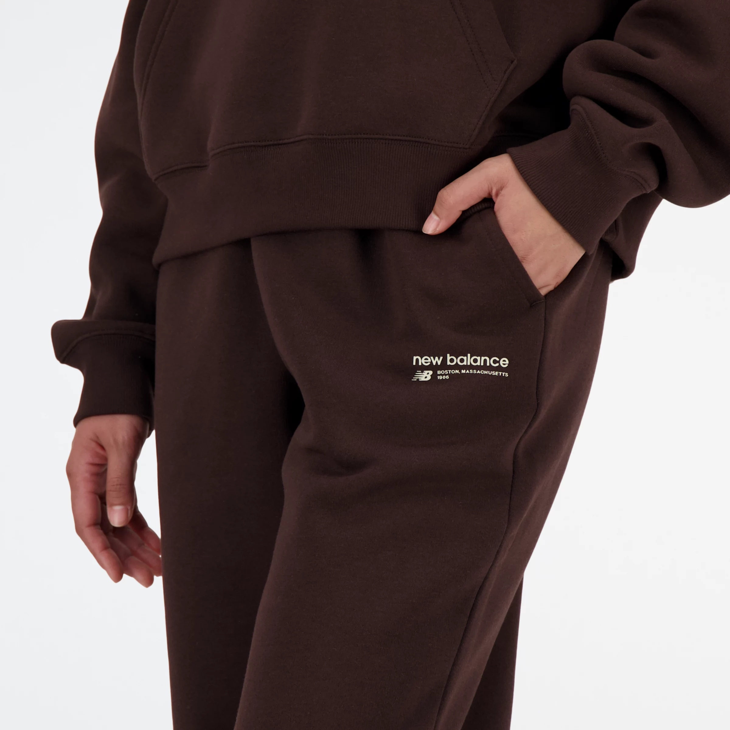 Linear Heritage Brushed Back Fleece Sweatpant - 5