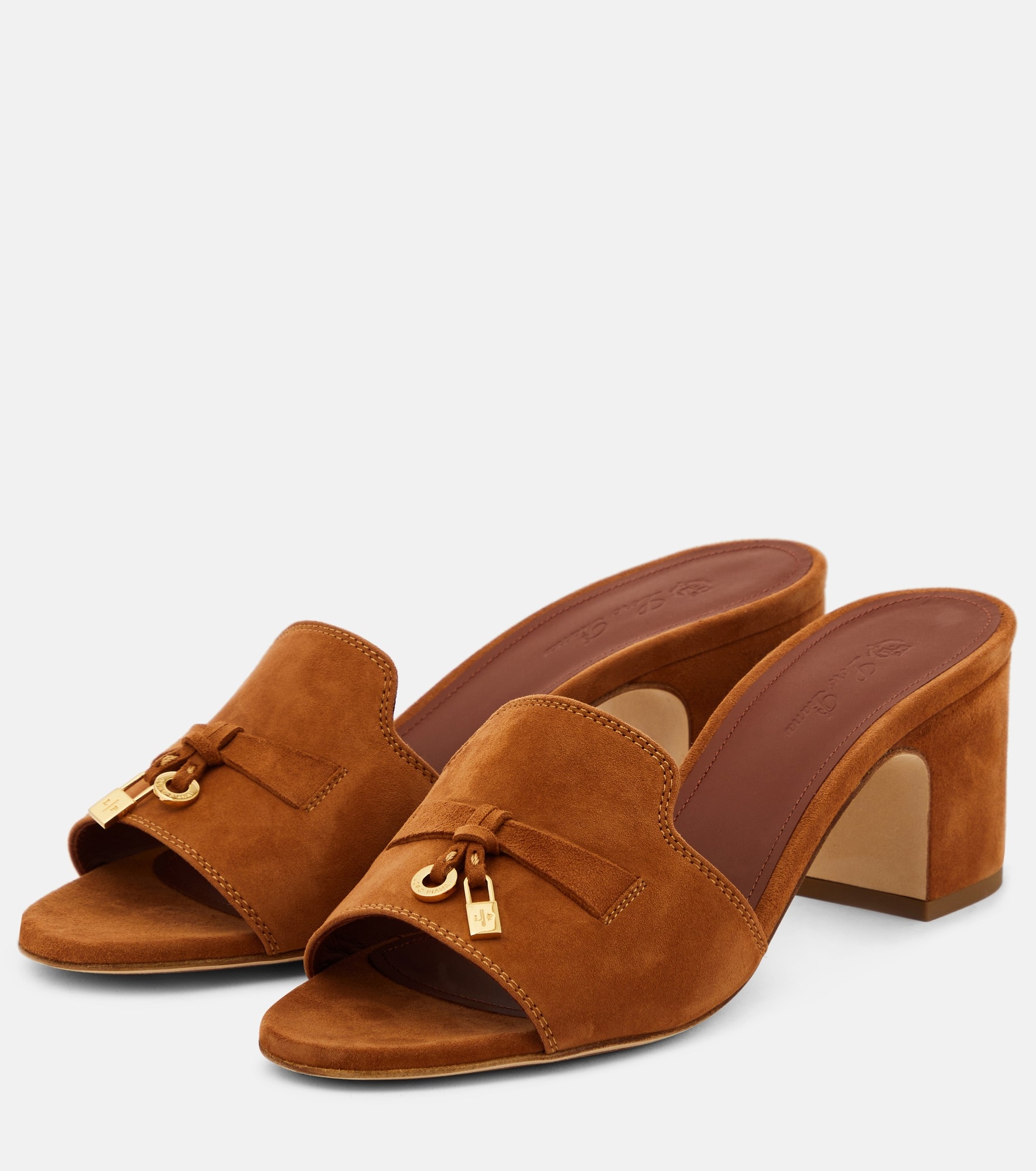 Summer Charms suede mules - 4