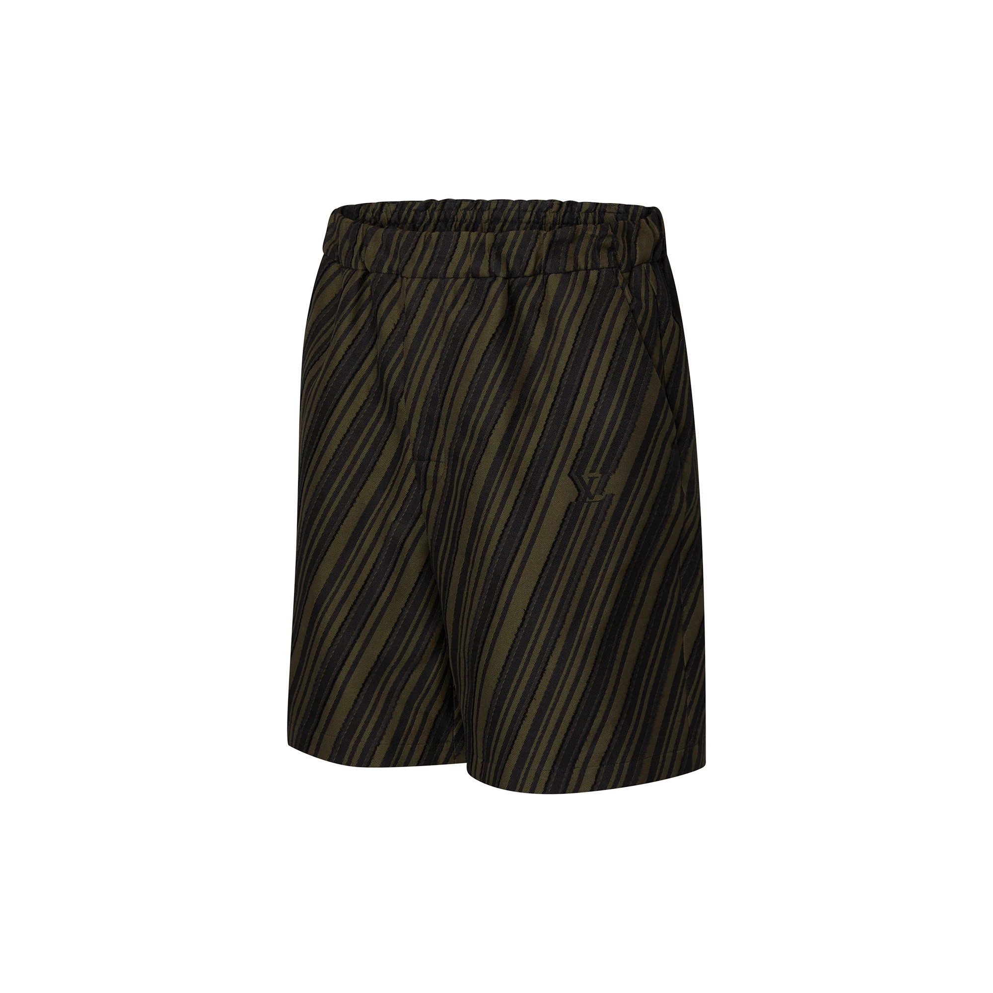 Casual Cotton Jacquard Shorts - 2
