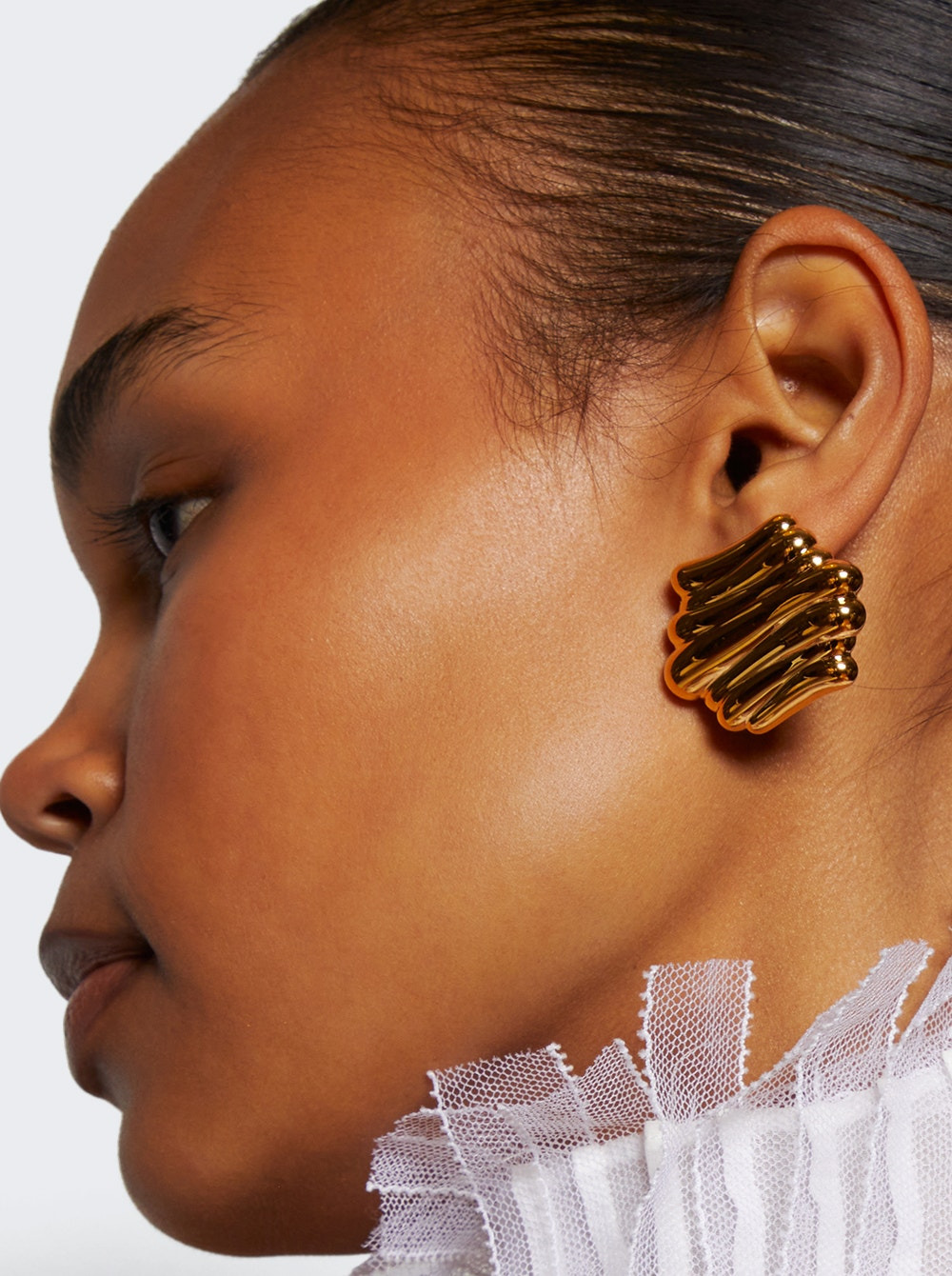 Crema Earrings Gold - 3
