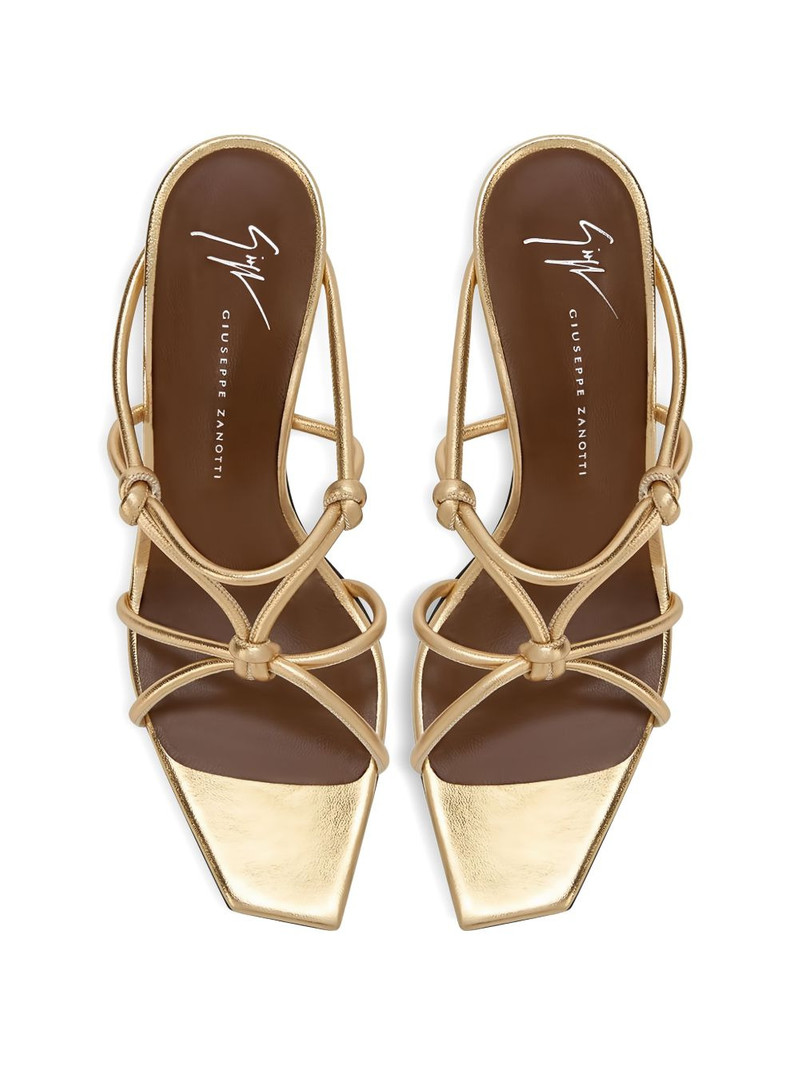 knotted 90mm sandals 4