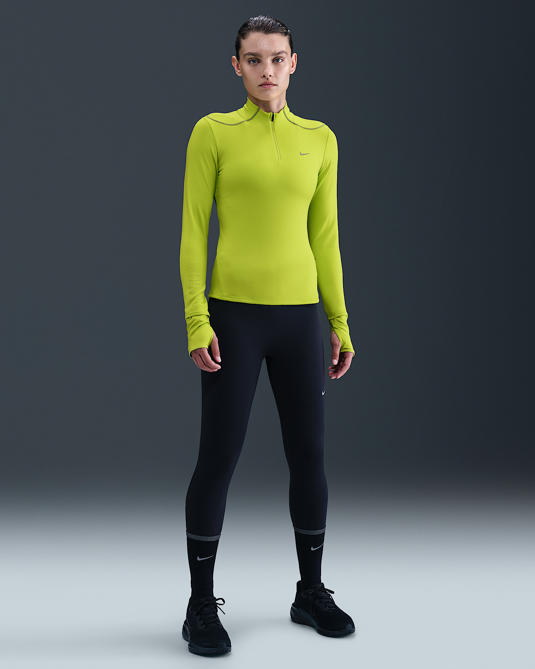 Nike Swift Women's Therma-FIT ADV 1/4-Zip Running Top with Reflective Accents - 4