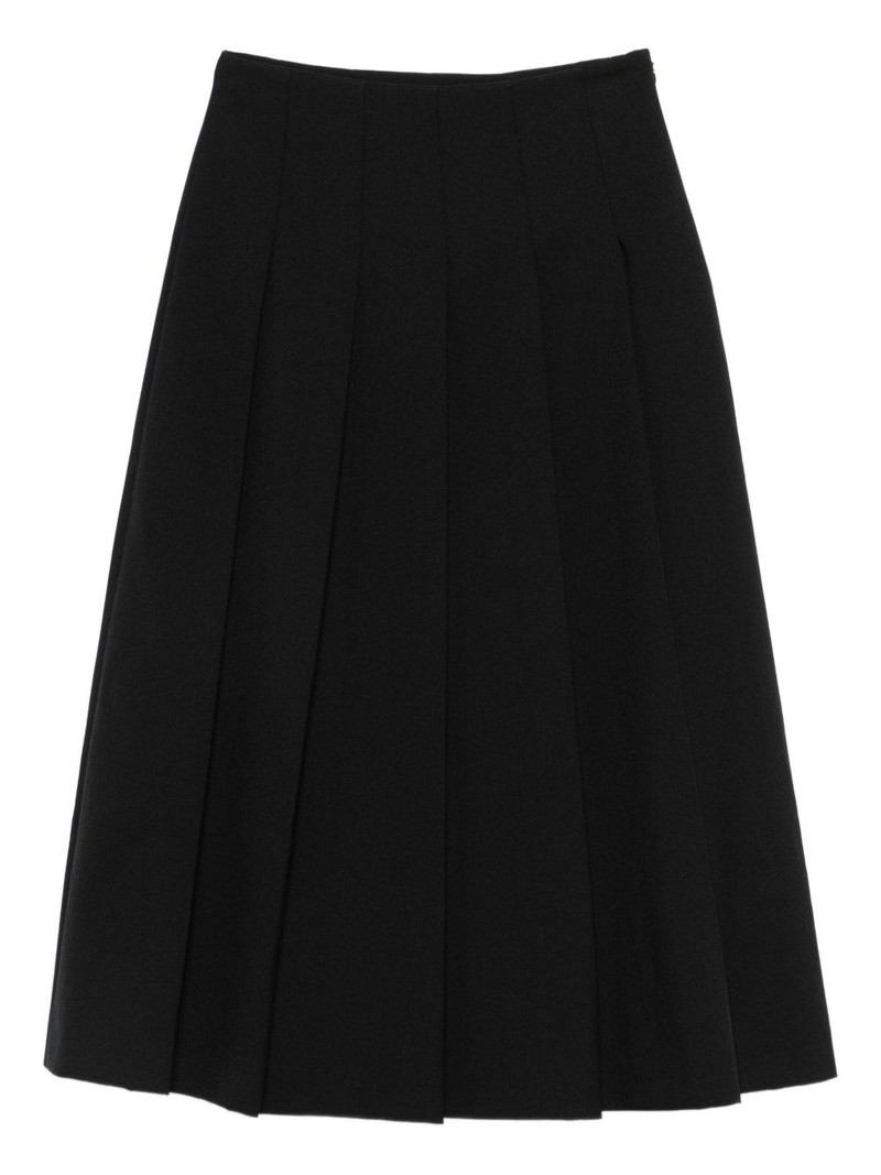 pleated midi skirt 1