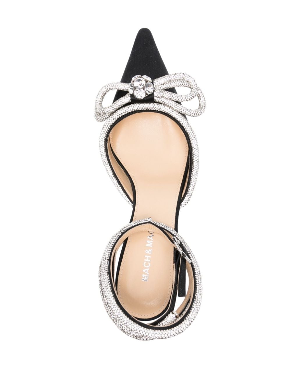 65mm crystal-embellished pumps - 4
