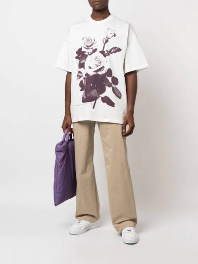 OAMC floral crew-neck T-shirt outlook