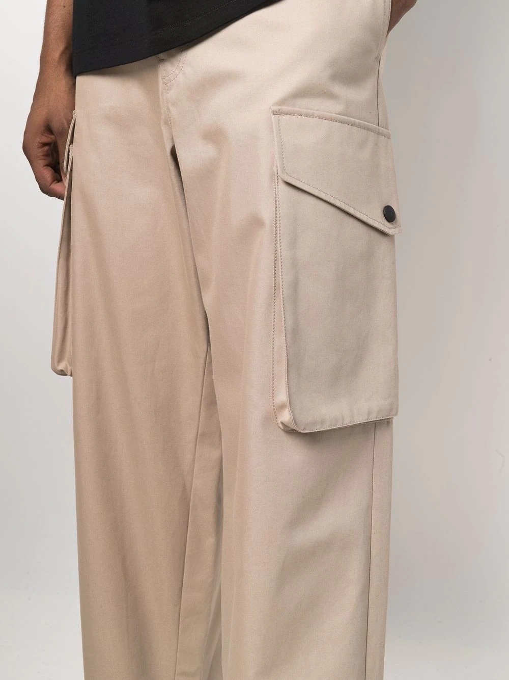 wide-leg cargo pants - 5