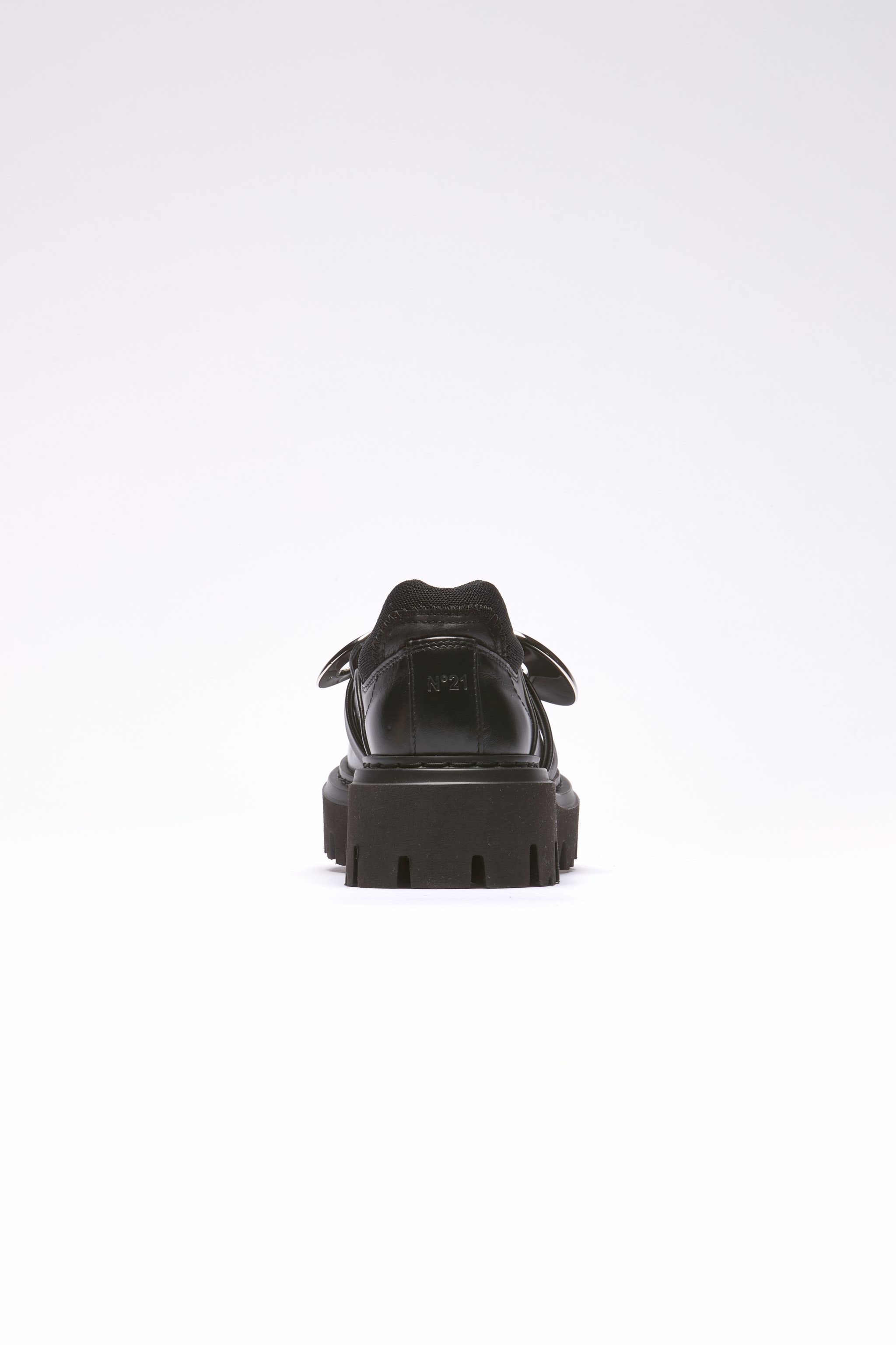 BUCKLE-EMBELLISHED LOAFERS - 3