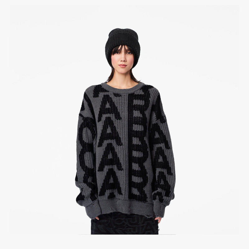 THE MONOGRAM DISTRESSED SWEATER 6