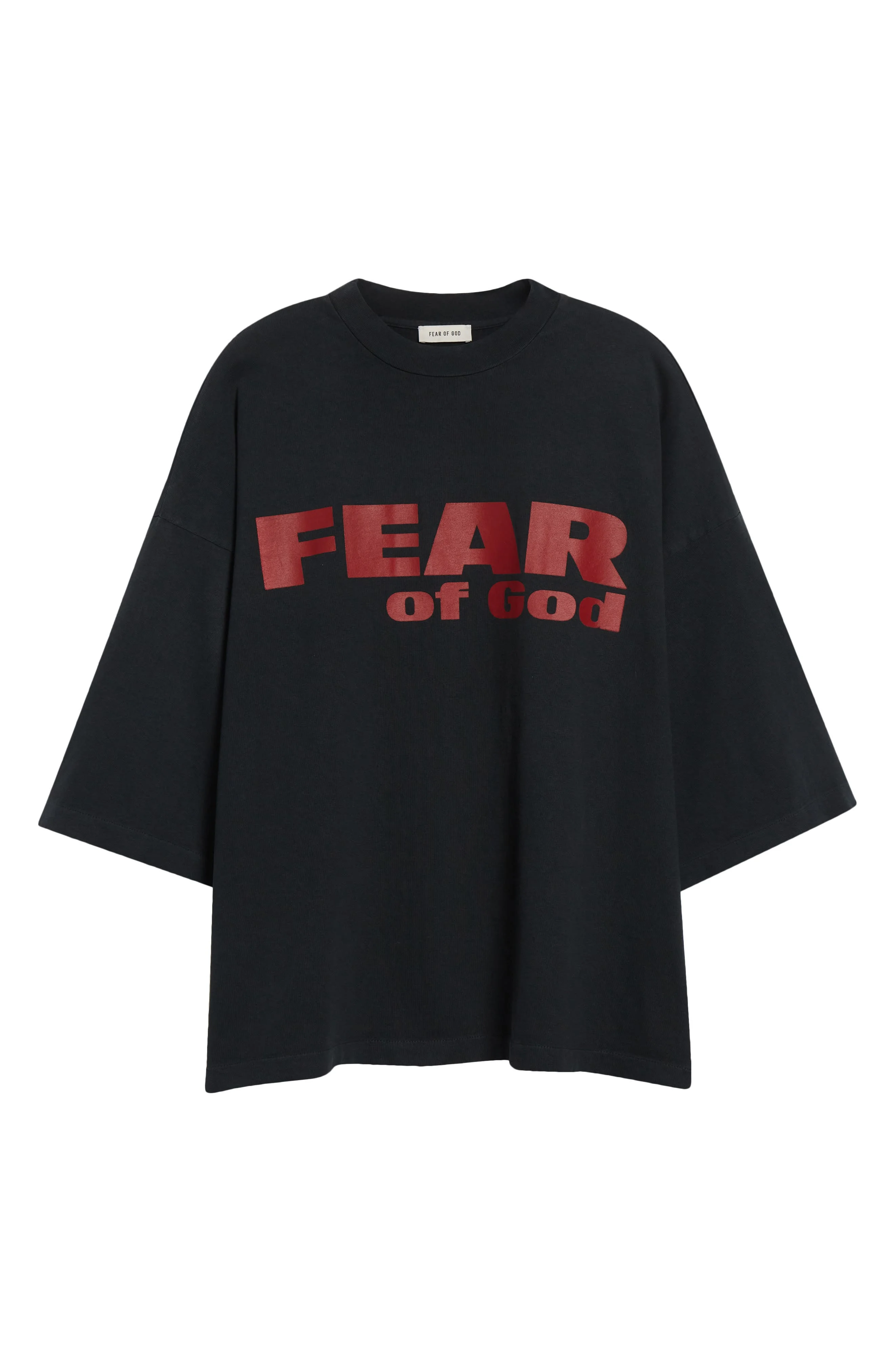 Fear of God Fear Is Gone Relaxed Graphic T-Shirt in Black Black at Nordstrom - 1