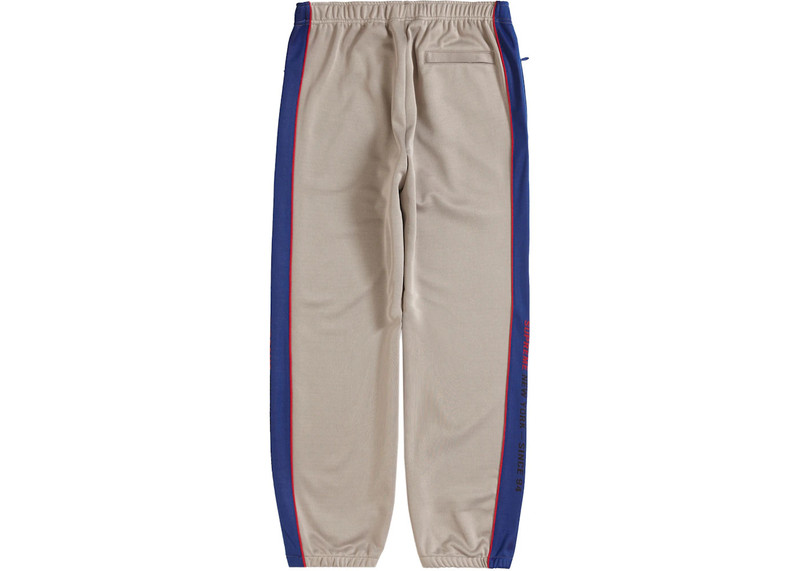 Supreme Supreme World Famous Jacquard Track Pant Stone outlook