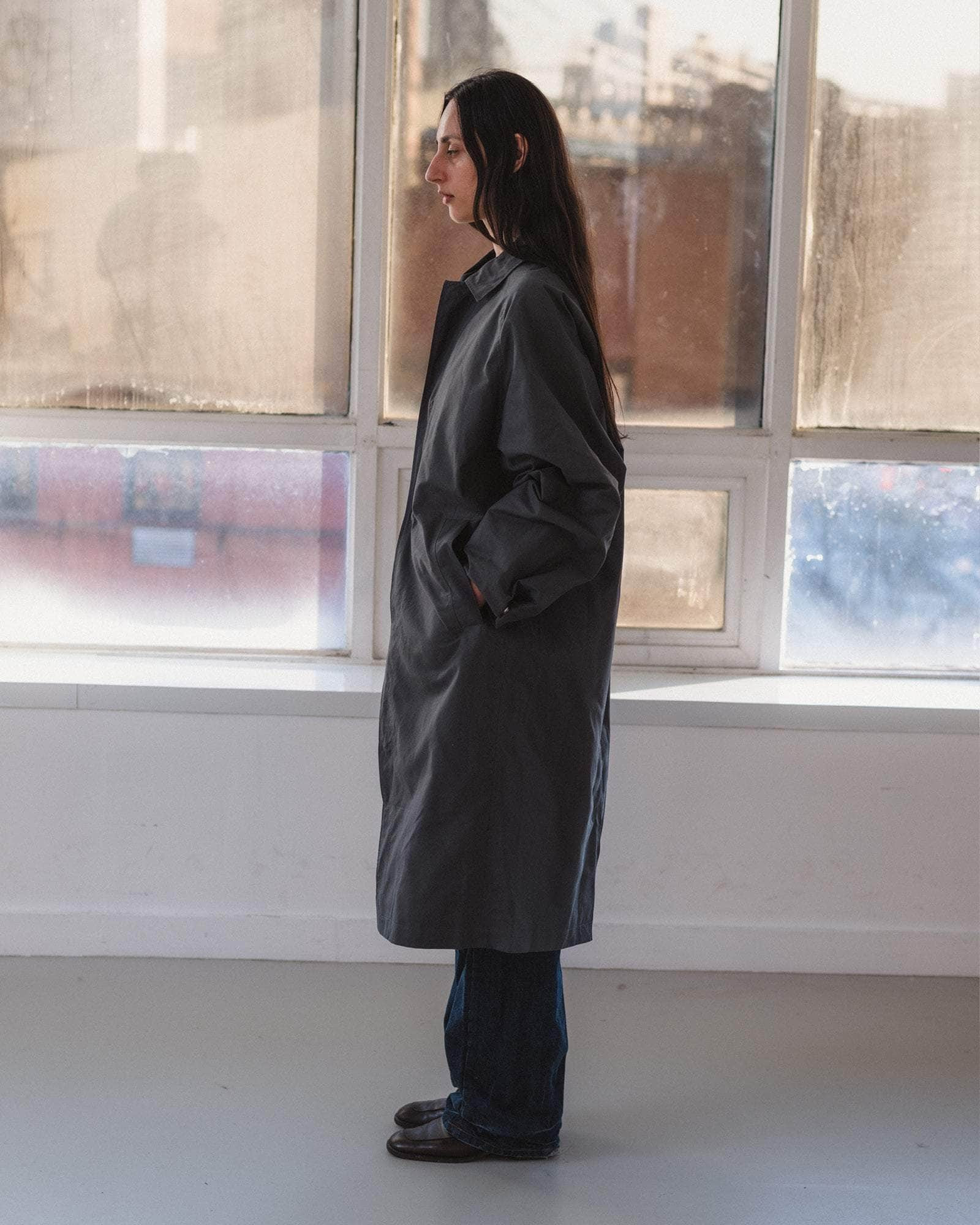 Even Long Coat - Waxed Cotton - 5