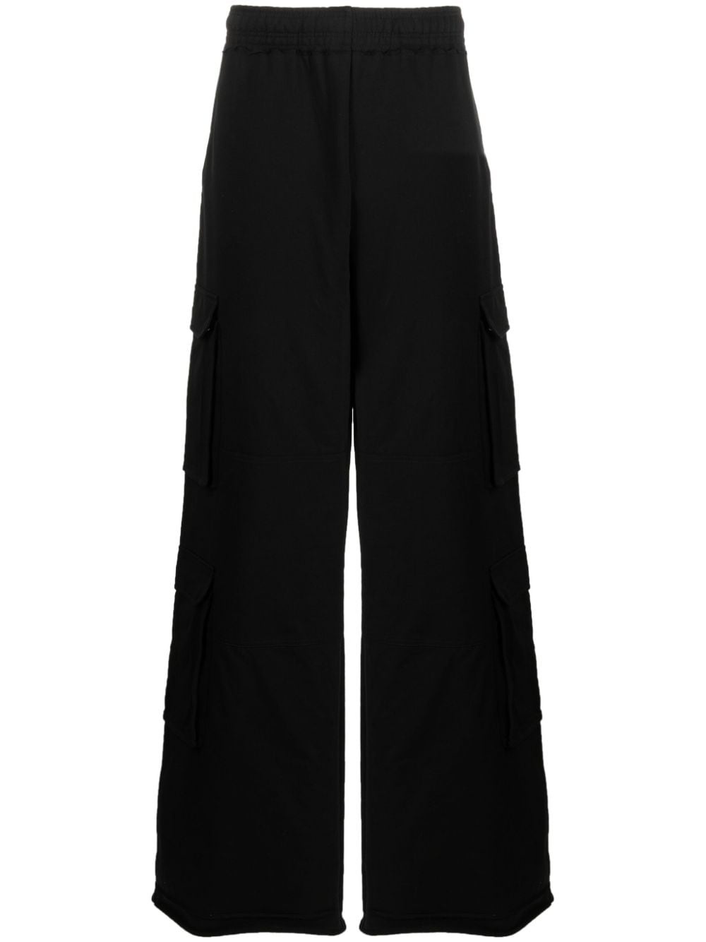 cargo cotton track pants - 1