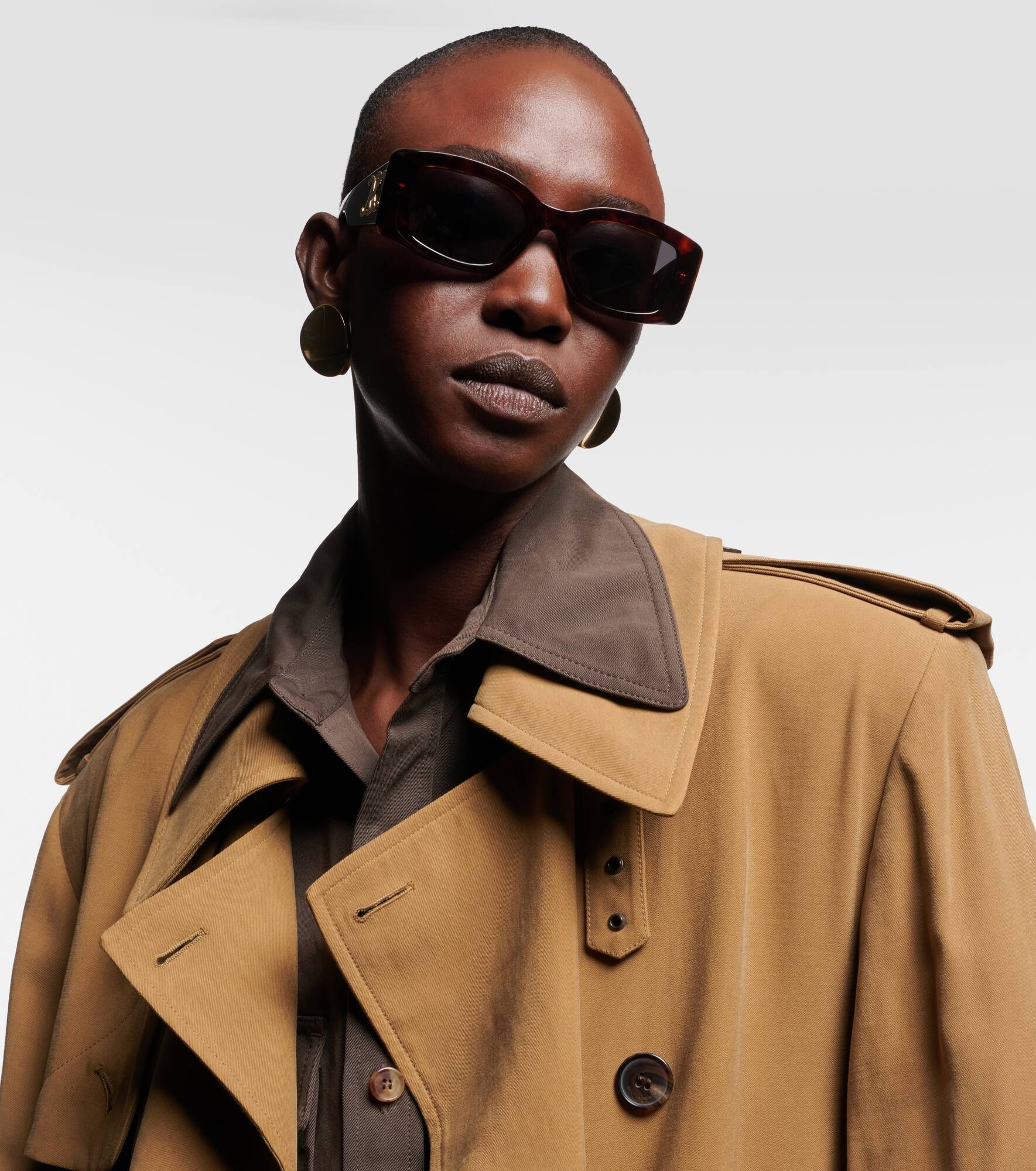 Triomphe rectangular sunglasses - 3