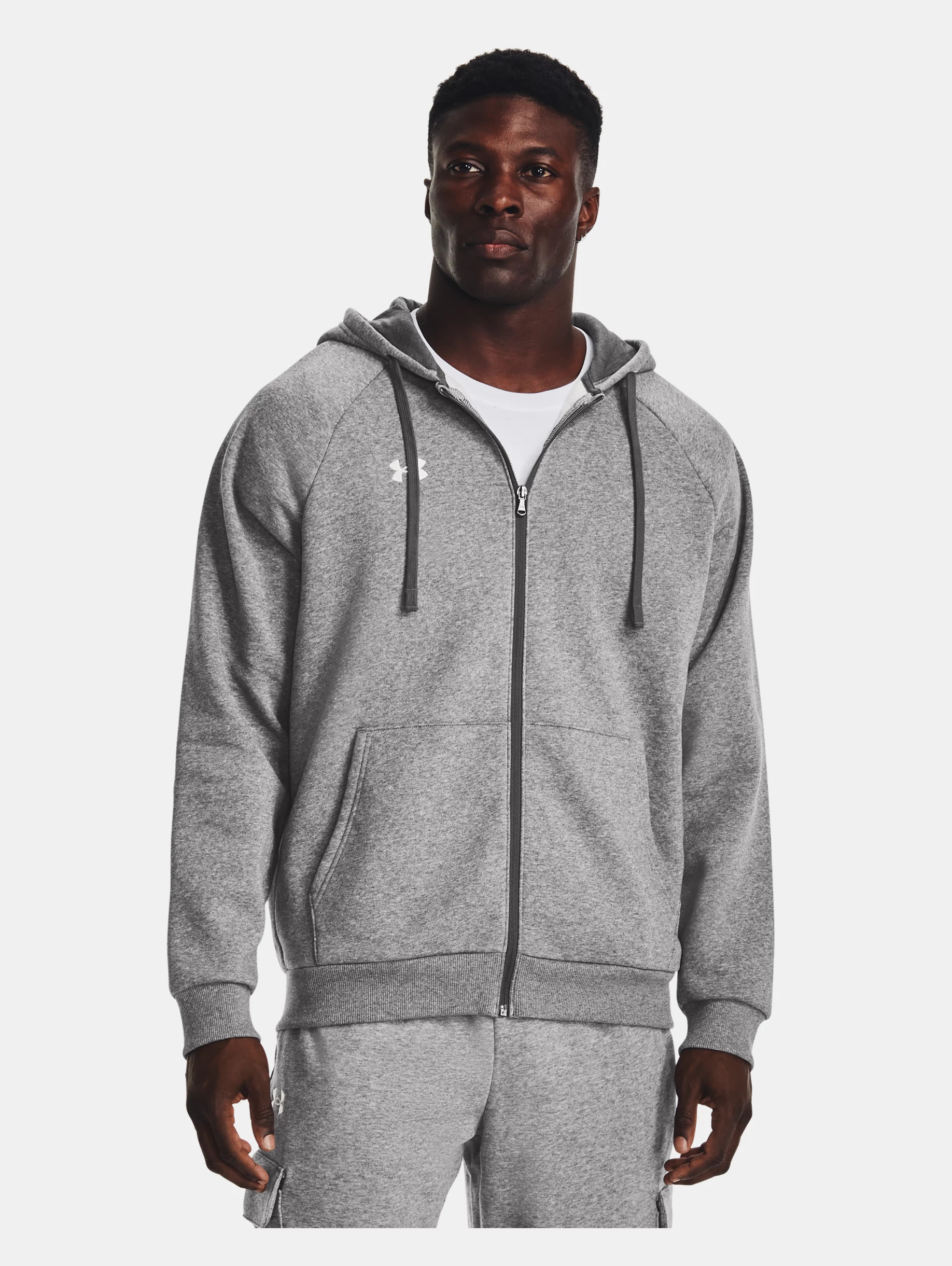Men's UA Rival Fleece Full-Zip Hoodie - 2