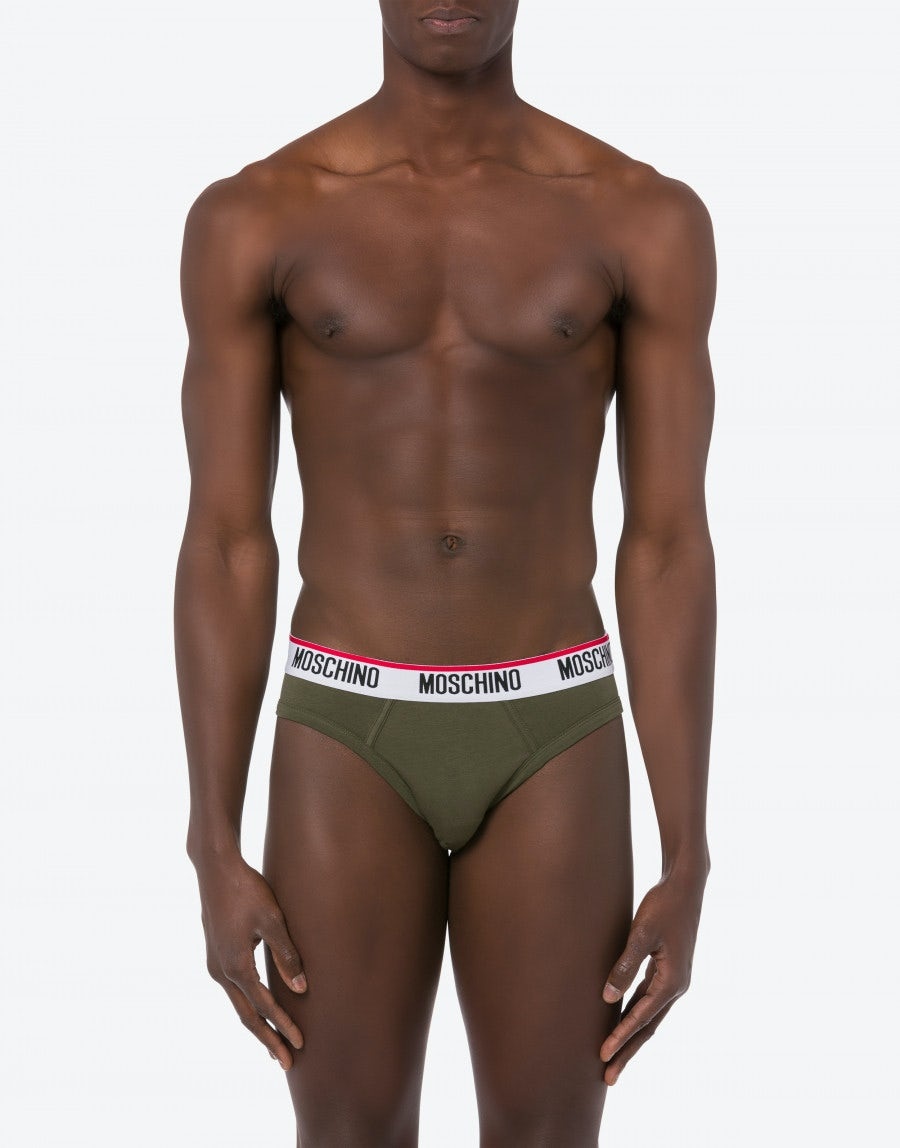 SET OF 2 LOGO BAND BRIEFS - 2