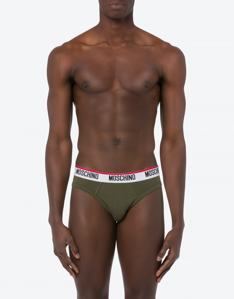 Moschino SET OF 2 LOGO BAND BRIEFS outlook
