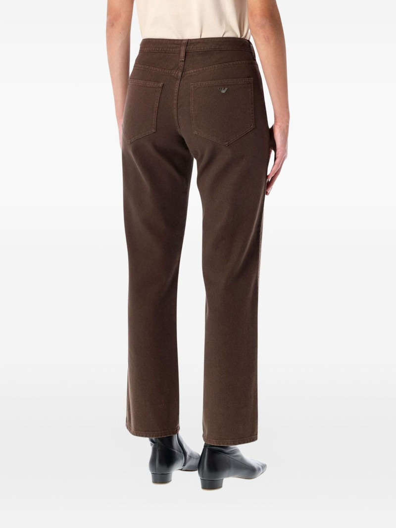 EMPORIO ARMANI five-pocket denim jeans outlook