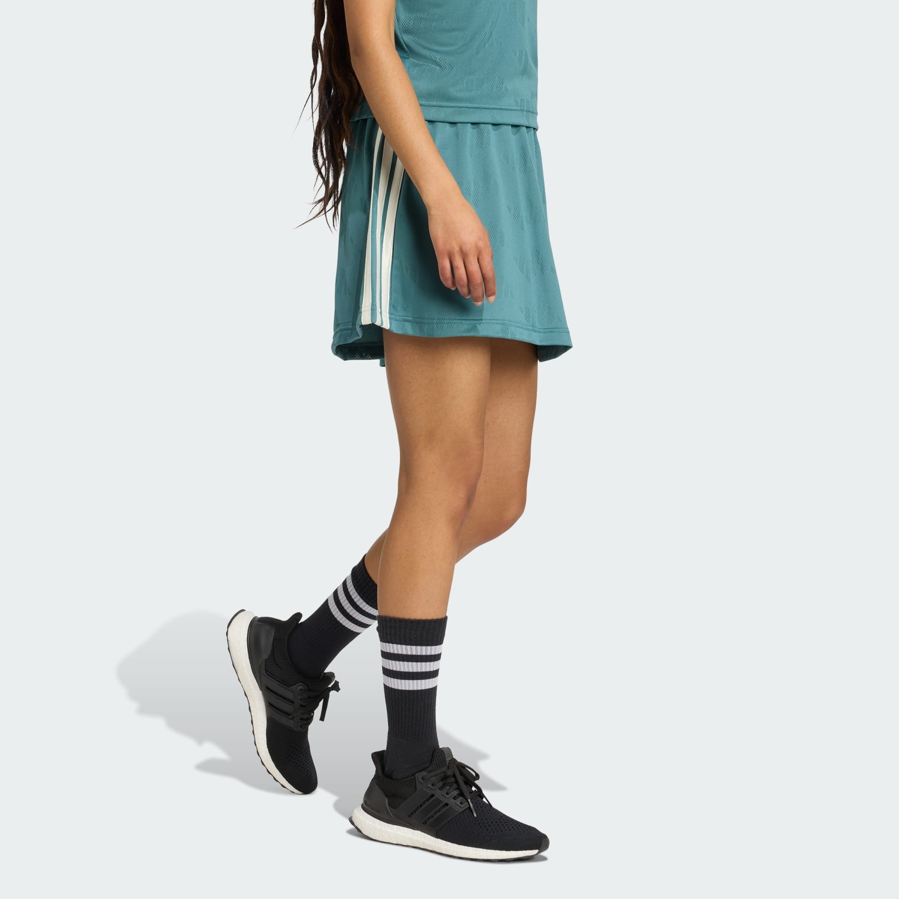 Stadium 3-Stripes Tennis Inspired Jacquard Skirt With Short - 4