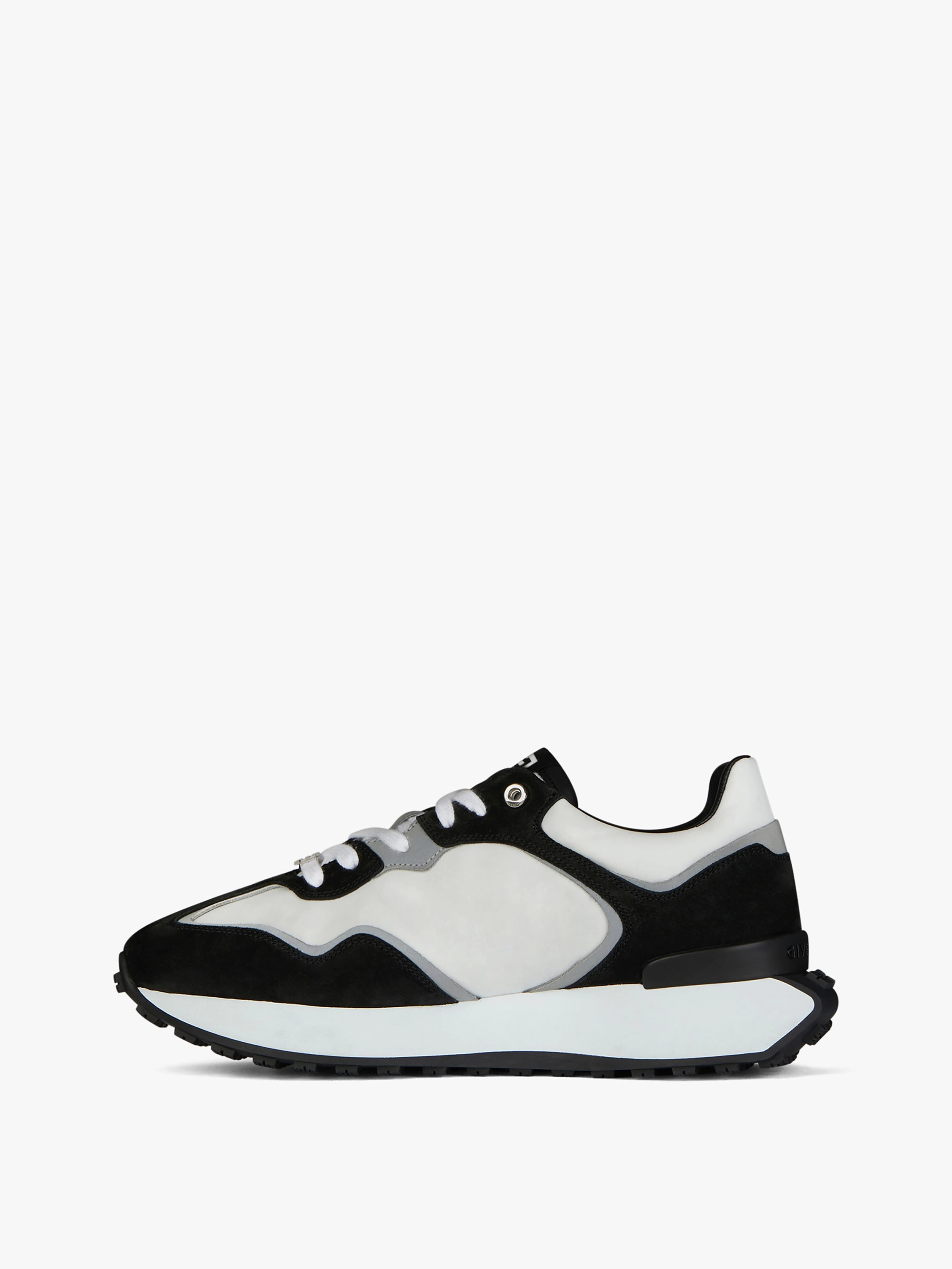GIV RUNNER SNEAKERS IN SUEDE, LEATHER AND NYLON - 3