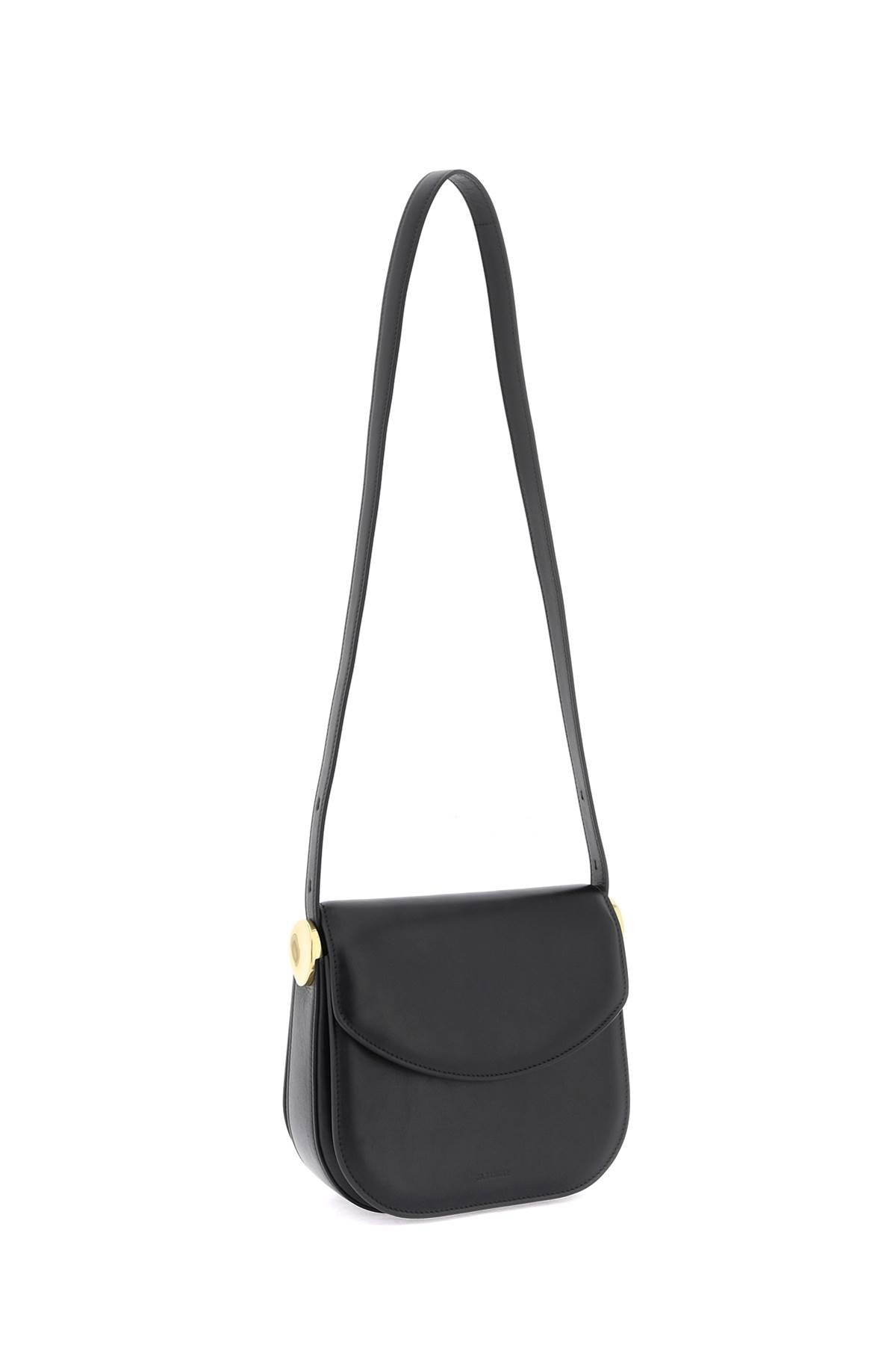 Jil Sander Padded Leather Coin Shoulder Bag With Adjustable Strap Women - 3