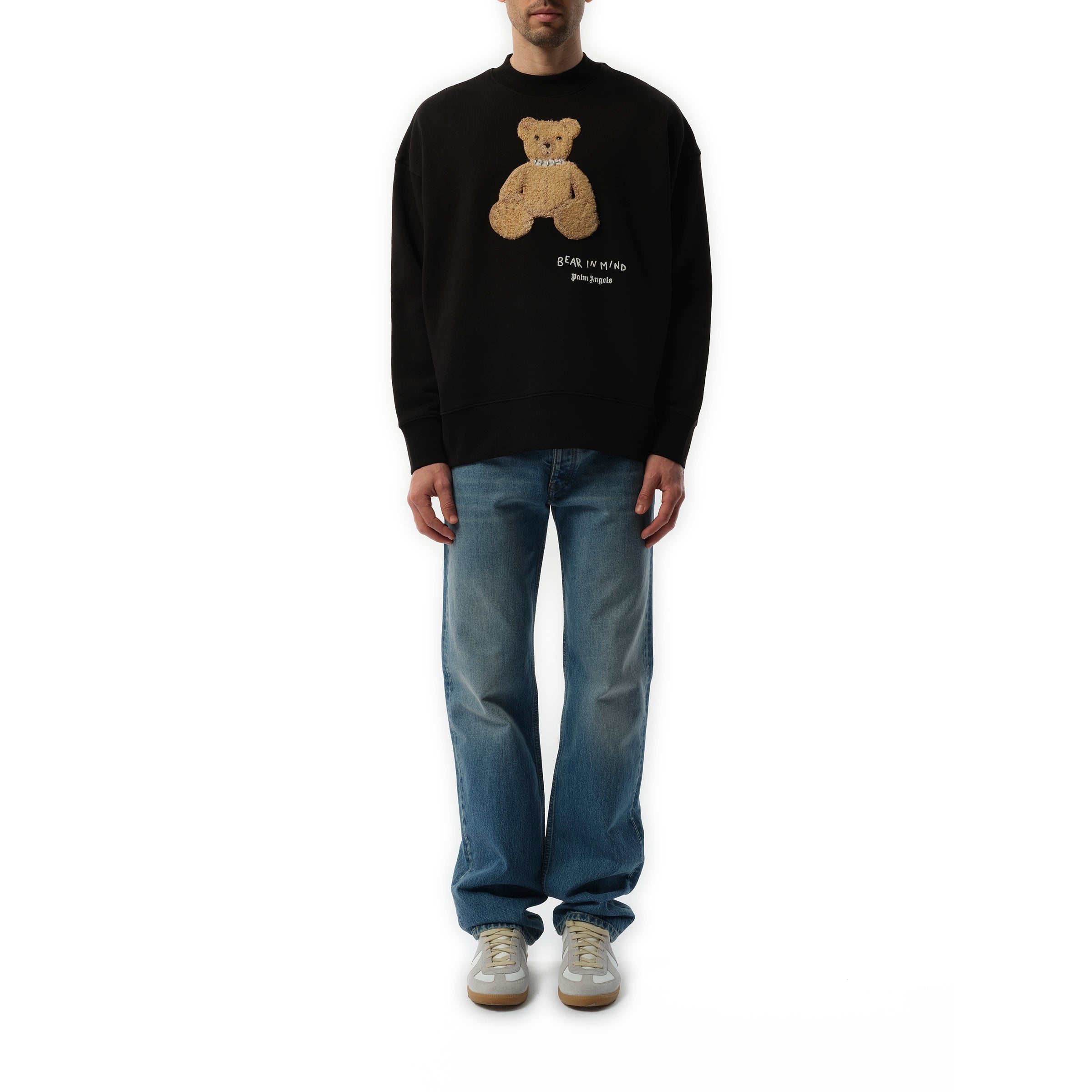Bear in Mind Sweatshirt in Black/Brown - 4