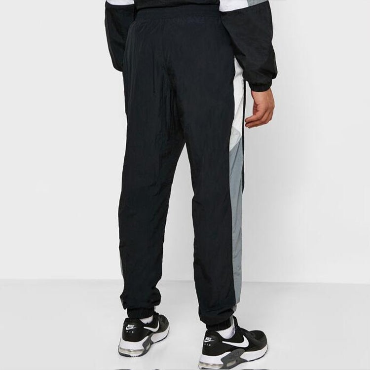 Nike As Sportswear He Wr Pant Wvn Sign 'Black Grey' CJ5485-011 - 4