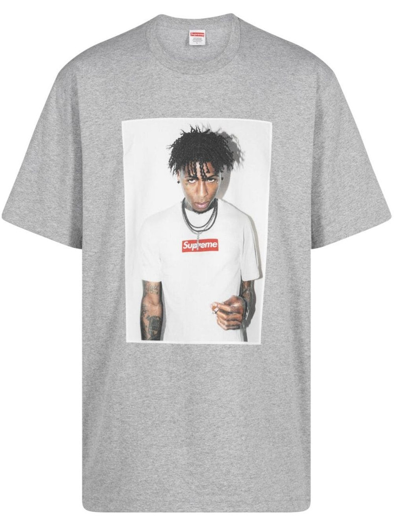 NBA Youngboy "FW23 Heather Grey" T-shirt 1