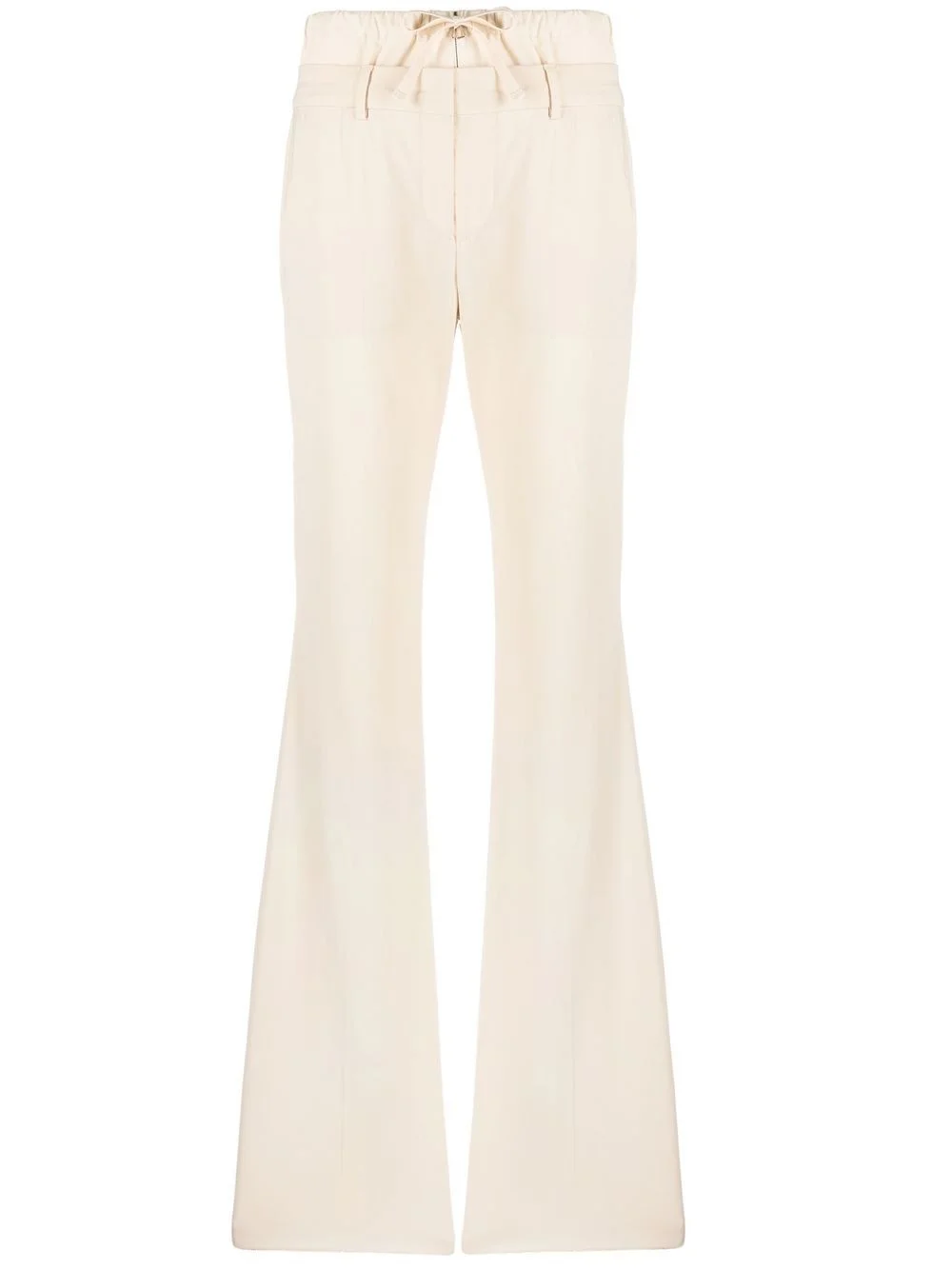 Lungo high-waisted drawstring pants - 1