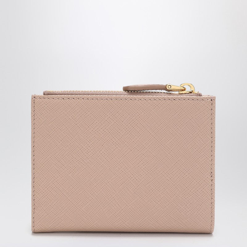 Prada Powder Pink Saffiano Leather Wallet Women - 2